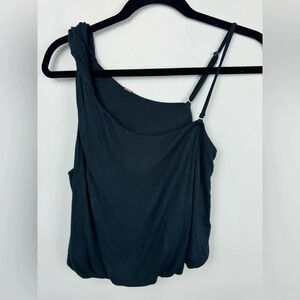 Free People One Shoulder cropped tank top size XS